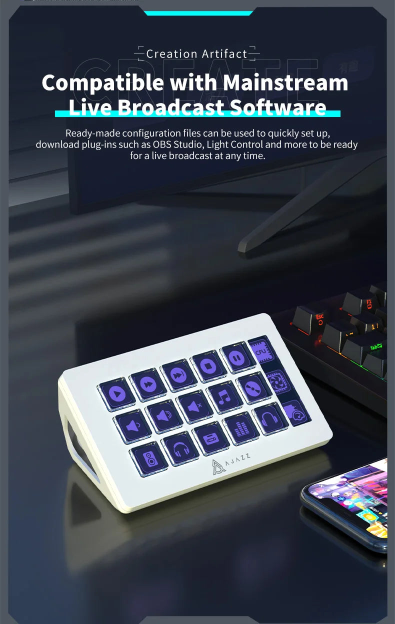 AJAZZ Stream Deck Wired