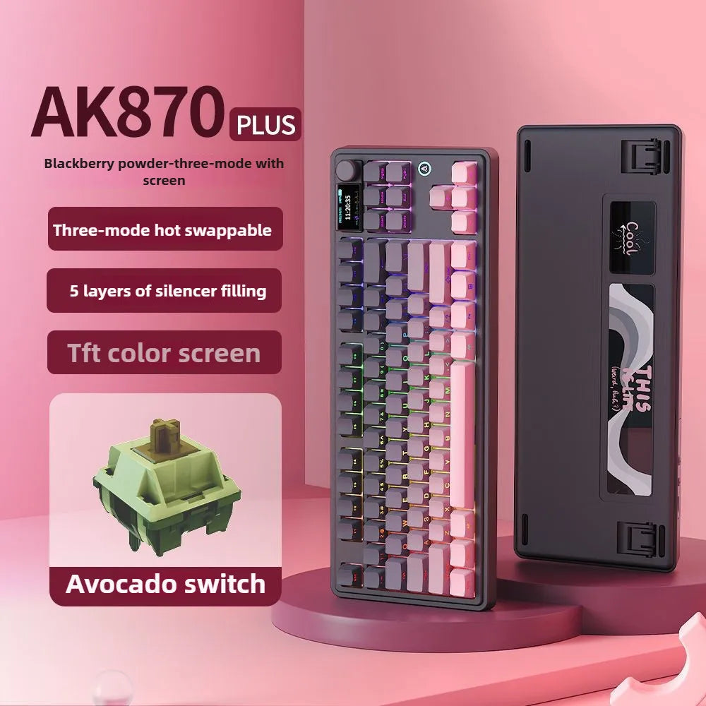 AJAZZ AK870 Plus Wireless Mechanical Keyboard