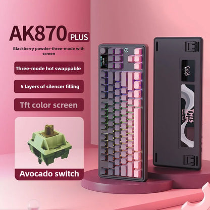 AJAZZ AK870 Plus Wireless Mechanical Keyboard