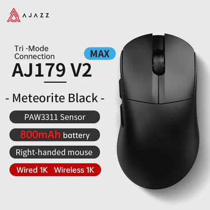 AJAZZ AJ179 PRO  Wireless Mouse with Magnetic Charging Base