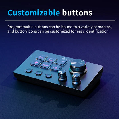 Ajazz  AKP03E Programmable Macro Keyboard 12 Keys