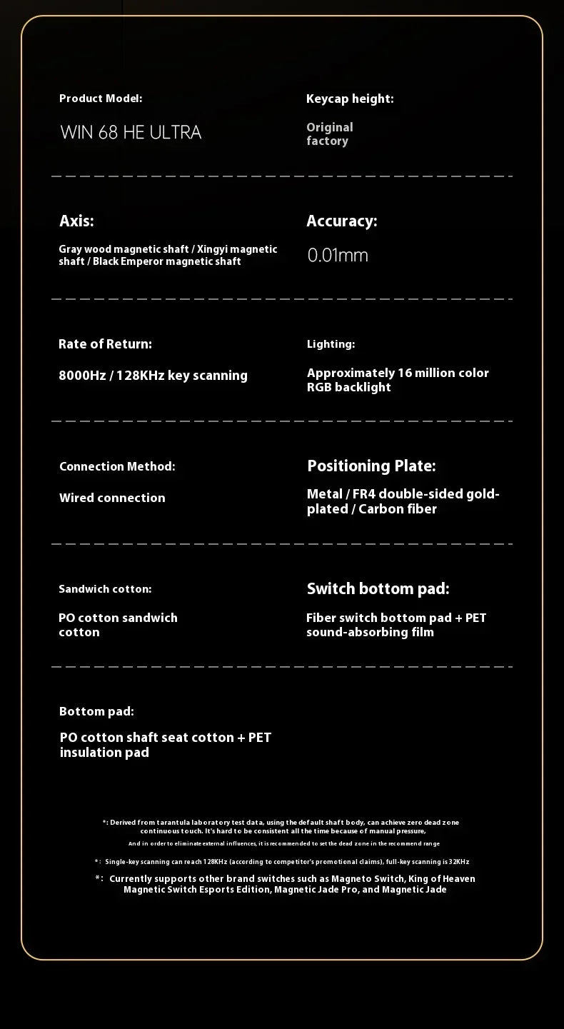 Aula Magnetic Switch Keyboard