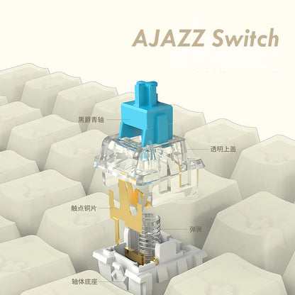 Ajazz AK992 Wired Mechanical Keyboard