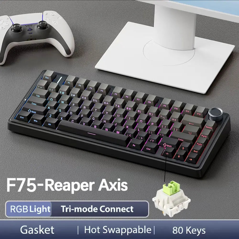 AULA F75 Wireless Gaming Mechanical Keyboard