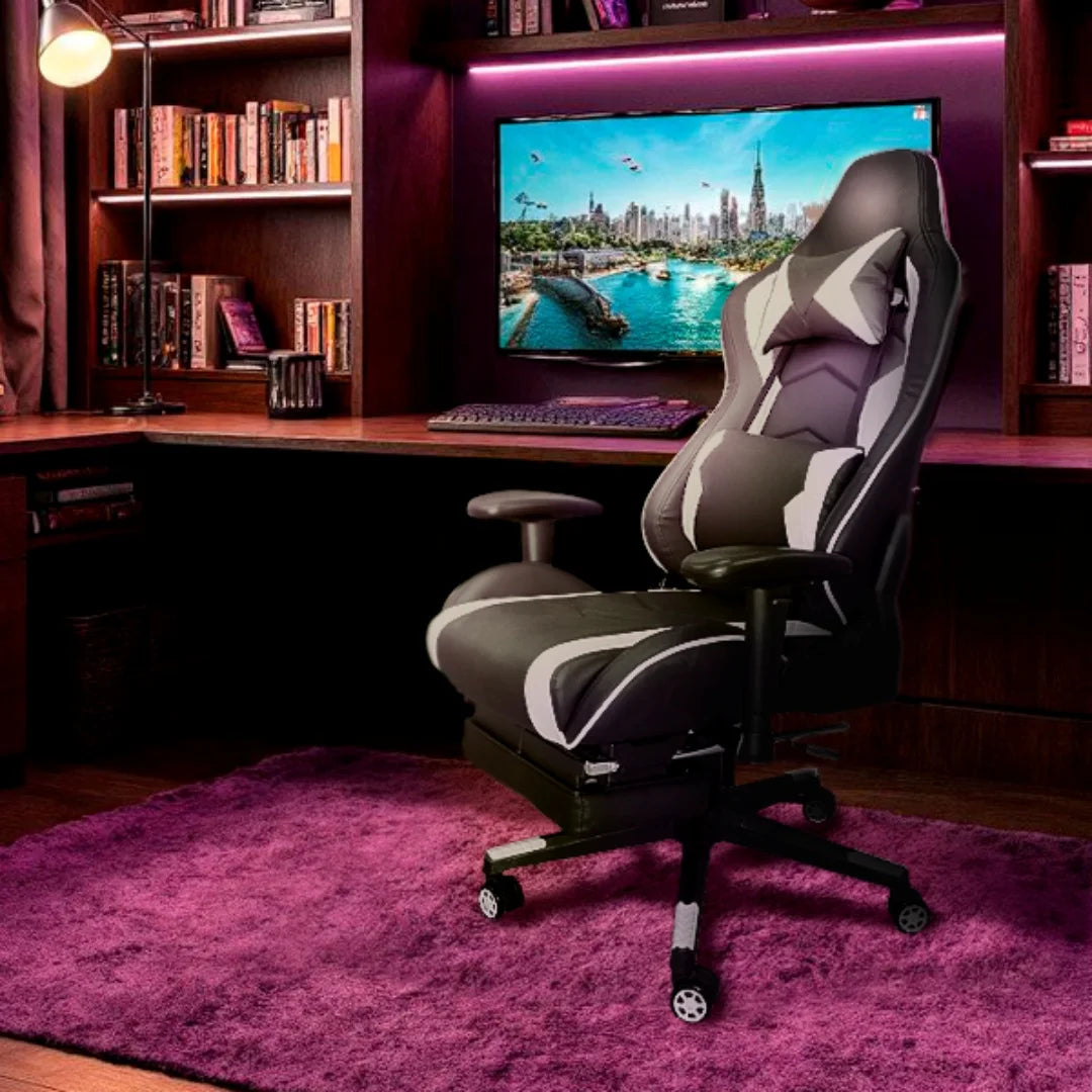 Ergonomic racing game chair